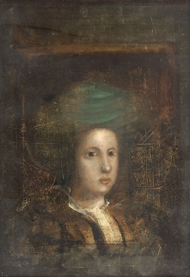 Young Man with green turban
