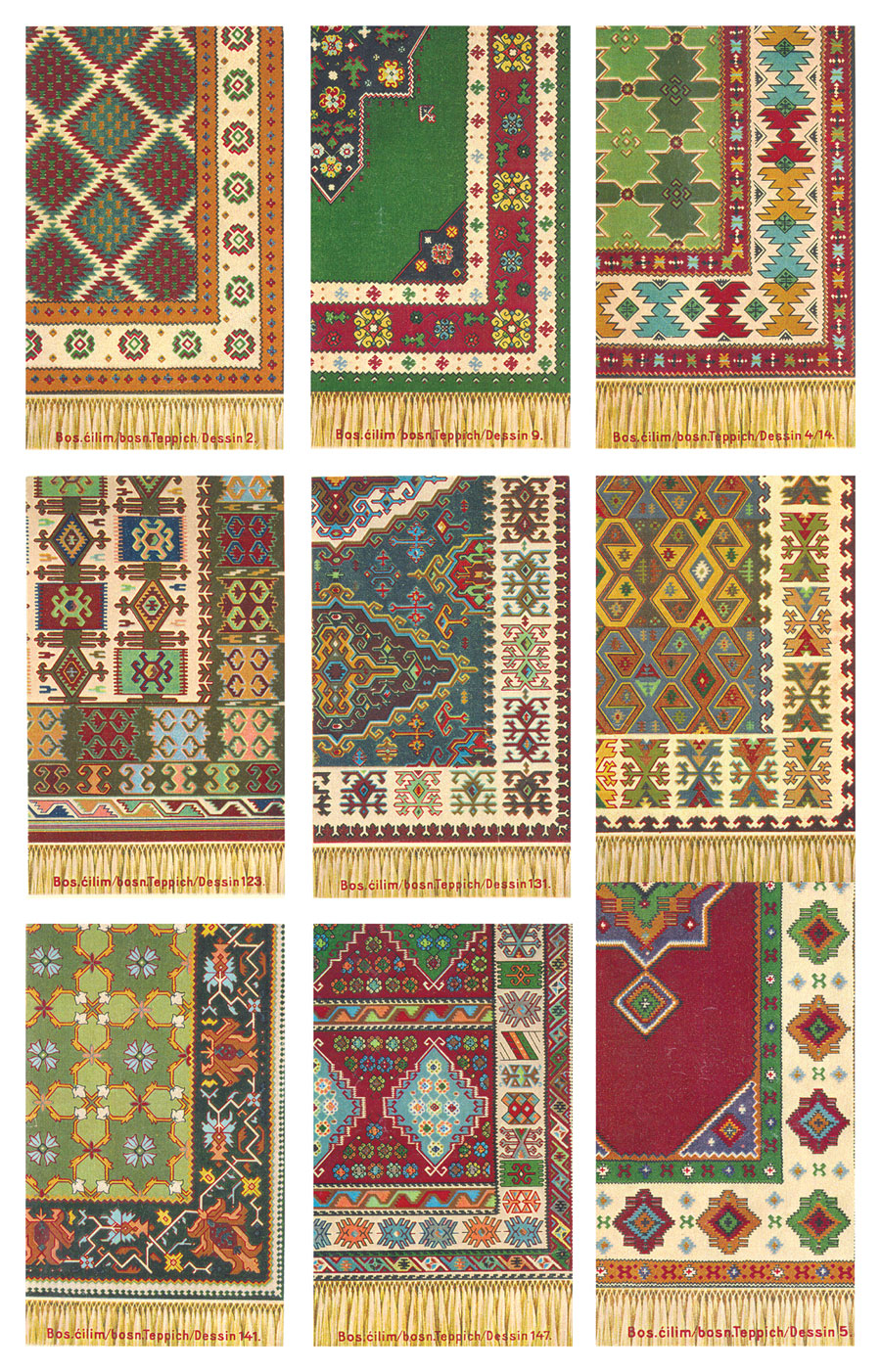 Bosnian carpets