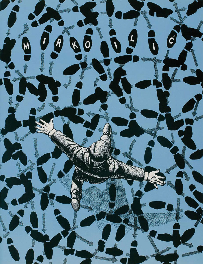 1986 - Mirko Ilic Exhibition NY - catalogue